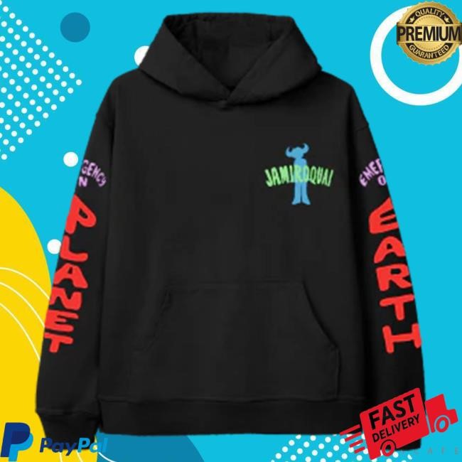 Jamiroquai Eope Puff Print Hoodie