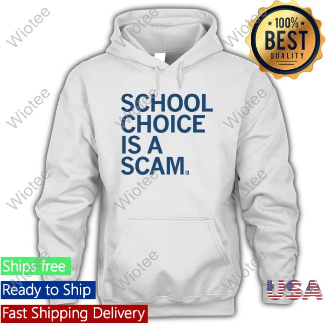 Official School Choice Is A Scam T-Shirt Official Raygun Merch School Choice Is A Scam Tee