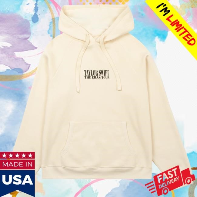 Taylor Swift The Eras Ii Tour Beige LS Hoodie