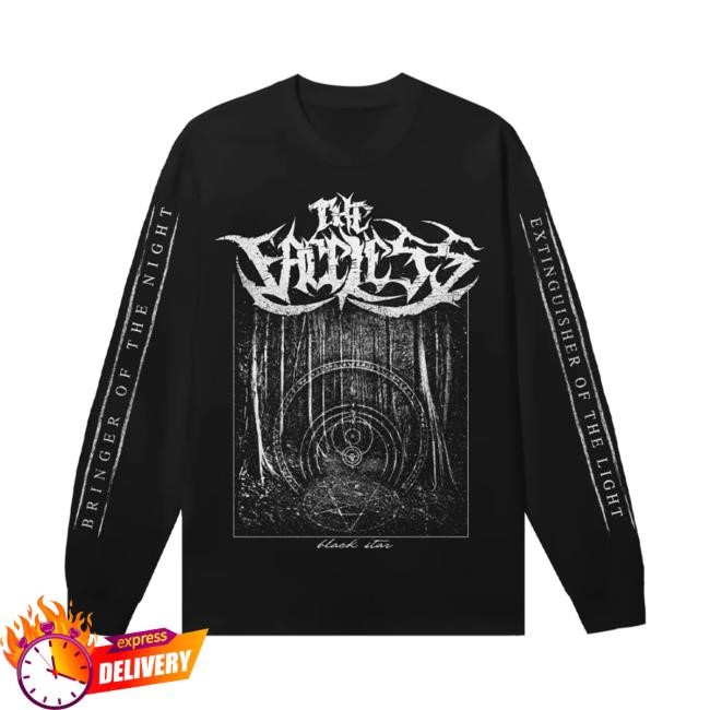 The Faceless - Black Star LS Tee - Sumerian Merch