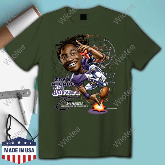 Wildbills Apparel Zay Flowers Commemorative Rookie Season Crewneck Sweatshirt