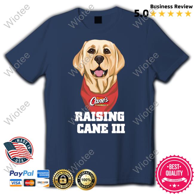 Raising Cane's Merch Cane III Tee Shirt