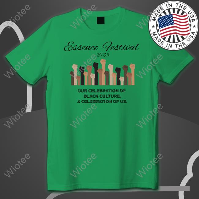Official RootedinGodCreations Essence Festival 2023 Shirt
