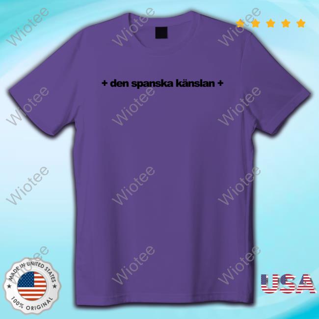 Official Vildhjarta Merch Den Spanska Känslan T Shirts