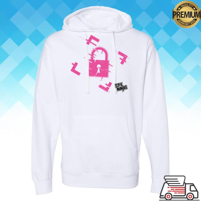 Official Spy Ninja Merch Spy Ninjas Icons - Lock Midweight Hoodies