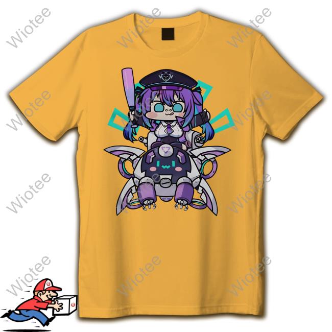 Vshojo Merch Projektmelody Lewd Cadet Chibi Friendship T Shirts Official Projektmelody Lewd Cadet Chibi Friendship Tee Shirt