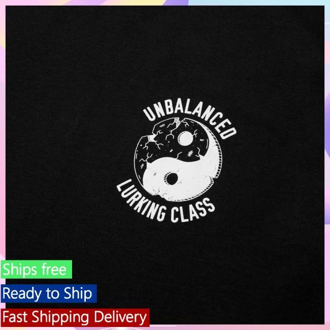 Official Lurking Class Unblanced Tshirt - Black Official Lurking Class Unblanced Shirts - Black