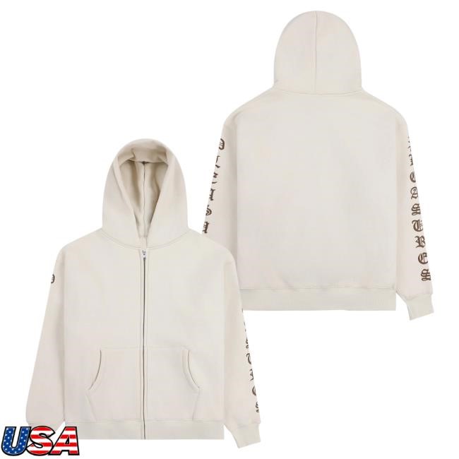Official Complex Merch Store Shop Pleasures Oe Zip Up Hoody Official Complex Merch Store Shop Pleasures Oe Zip Up Hooded Sweatshirt