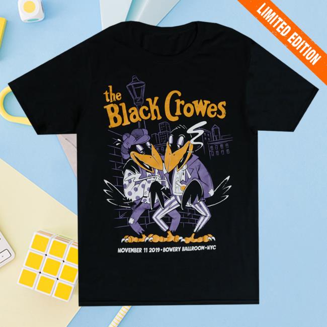 Official The Black Crowes Bowery Ballroom Attractive Shirt