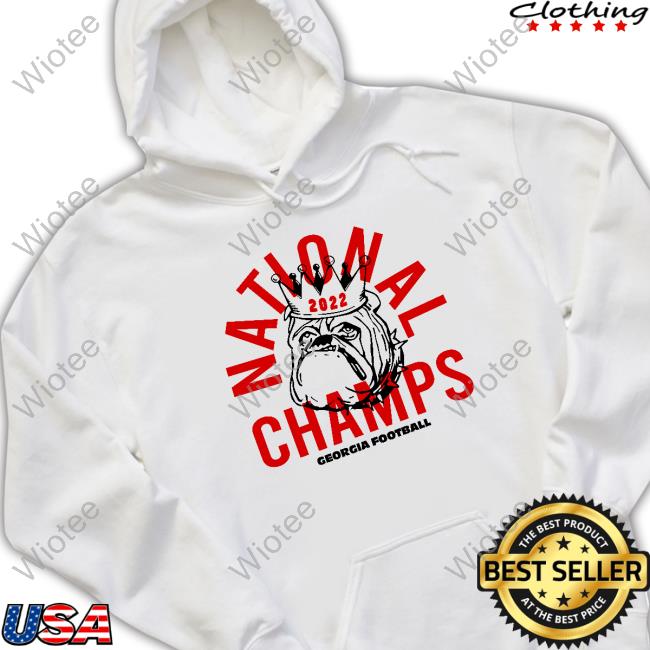 Original Georgia 2022 National Champs Crown Hoodie