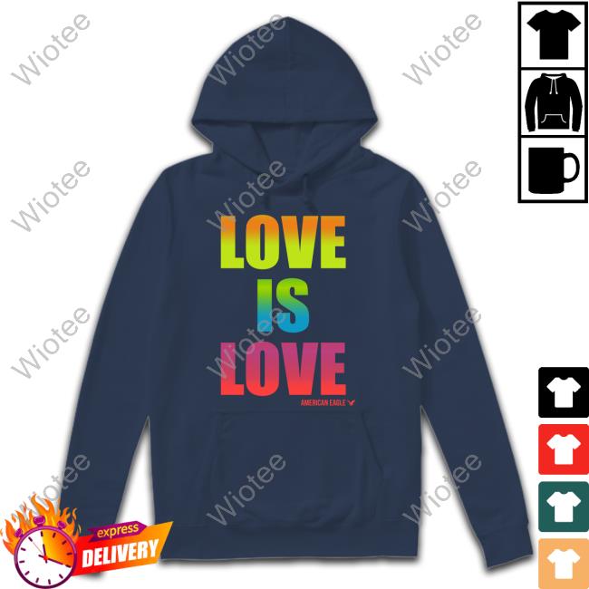 Official Love Is Love American Eagle Long Sleeve Tee Pride Month Love Is Love American Eagle Shirts