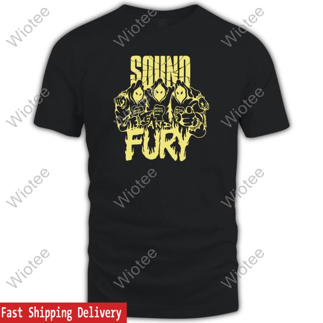 Brain Dead Sound And Fury Shirt Yellow Brain Dead Sound And Fury TShirt Yellow