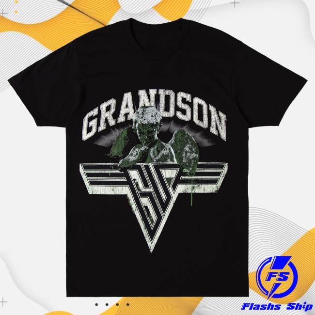 Official King Von Merch Store Grandson Arch Angel New Shirt Black King Von Apparel Clothing Shop KingVon