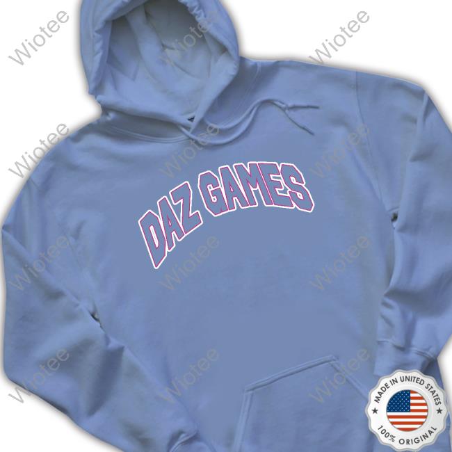 Black Daz Games Outlined Logo Long Sleeve Shirt Daz Black Merch Black Daz Games Outlined Logo Tee Shirt