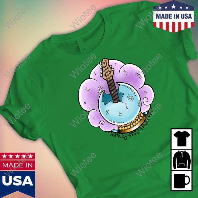 Sinisterhood Merch Seances Drugs and Rock N' Roll Shirt Seances Drugs and Rock N' Roll Shirt