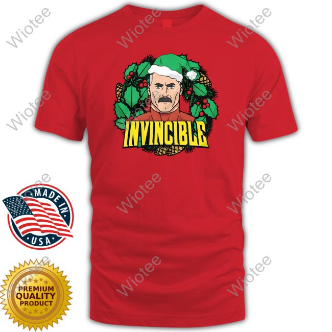 Invincible Merch Invincible Omni-Man Holiday Tee Shirt