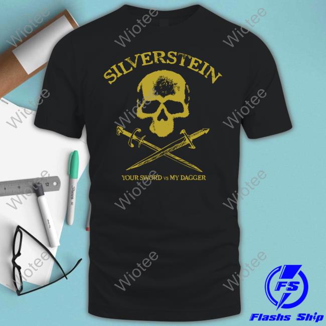 Silverstein Shop Dagger Throwback Skull Shirt