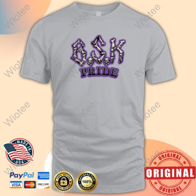 Official The Undertaker BSK Pride Skeleton Tee