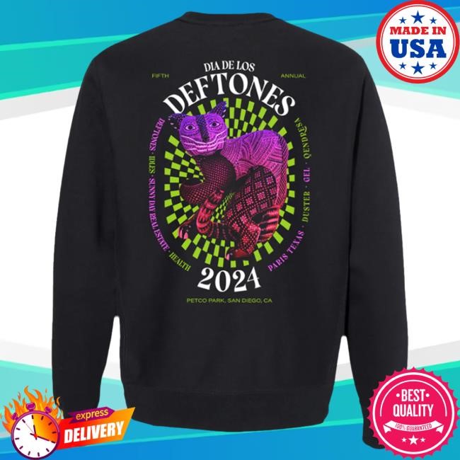 Official Deftones Merch Store Deftones DDLD '24 Alebrijes Crew neck Sweatshirt Deftones Shop Official Deftones Merch Store Deftones DDLD '24 Alebrijes Sweater Deftones Shop