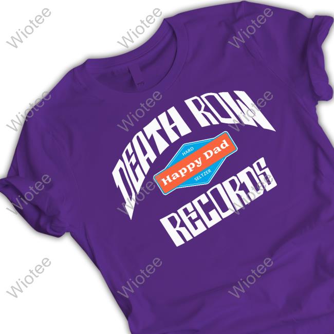 Happy Dad X Death Row Grape Tee Shirt Death Row Record Happy Dad TShirt