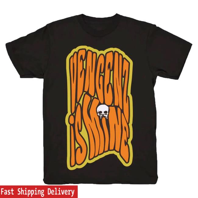 Official Zacky Vengeance Clothing Vengeance University Psychedelic Black T-Shirt Zacky V
