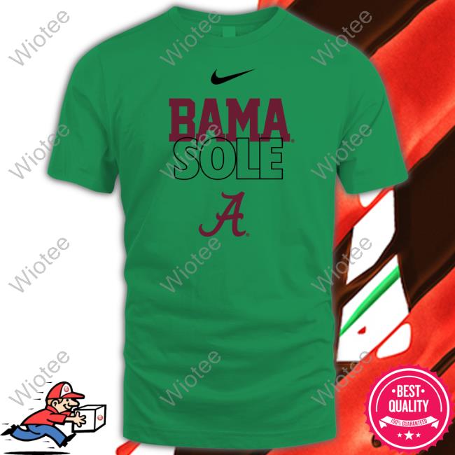 Alabama Crimson Tide Bama Sole Shirt Alabama Bama Sole Shirt