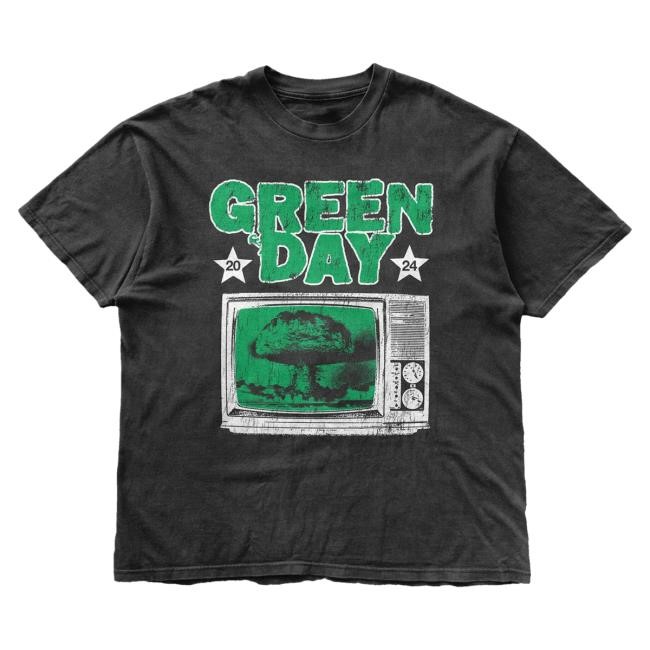 TV Explosion New T-Shirt Green Day
