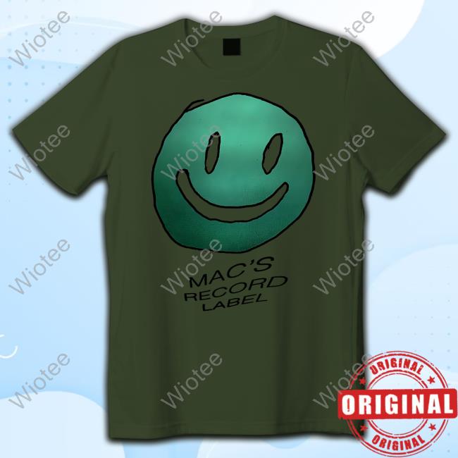 Official Mac Demarco Mac's Record Label Tee Mac's Record Label Hoodie
