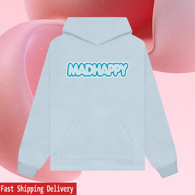 Official Madhappy Clothing Merch Store Bubblegum Universal Hooded Sweatshirt Mad Happy Shop
