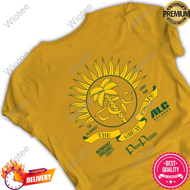 Official Larry June The Alchemist The Great Escape Tee The Great Escape Golf Tee