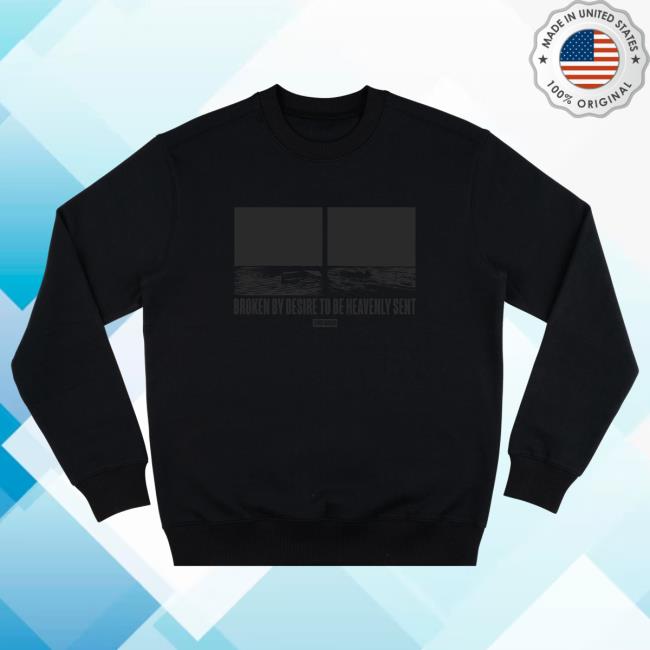 Lewis Capaldi Broken By Desire To Be Heavenly Sent Crewneck Sweater 2023