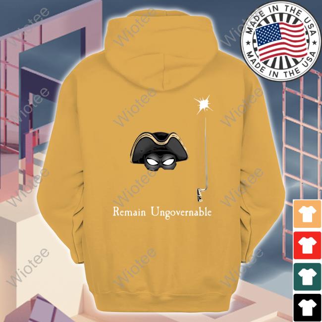 Official Stocking Mill Coffee Merch Remain Ungovernable Bayonet T-Shirt Official Stocking Mill Coffee Merch Bayonet T-Shirt