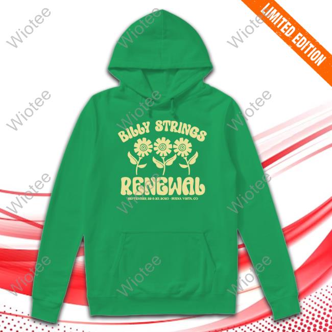 Official Billy Strings Store Renewal 2023 Tee Shirt