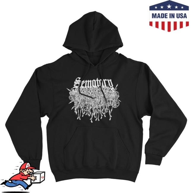 Haunted Mound Official Merch Store | Haunted Mound Sematary Angels Tour Huppari | Haunted Mound Clothing Shop Apparel Hauntedmound