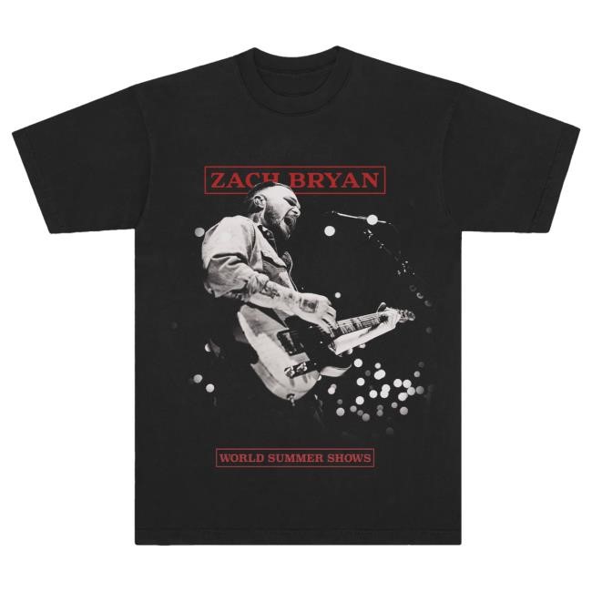 Official Zach Bryan Merch Store Shop ZB World Summer Shows Shirts