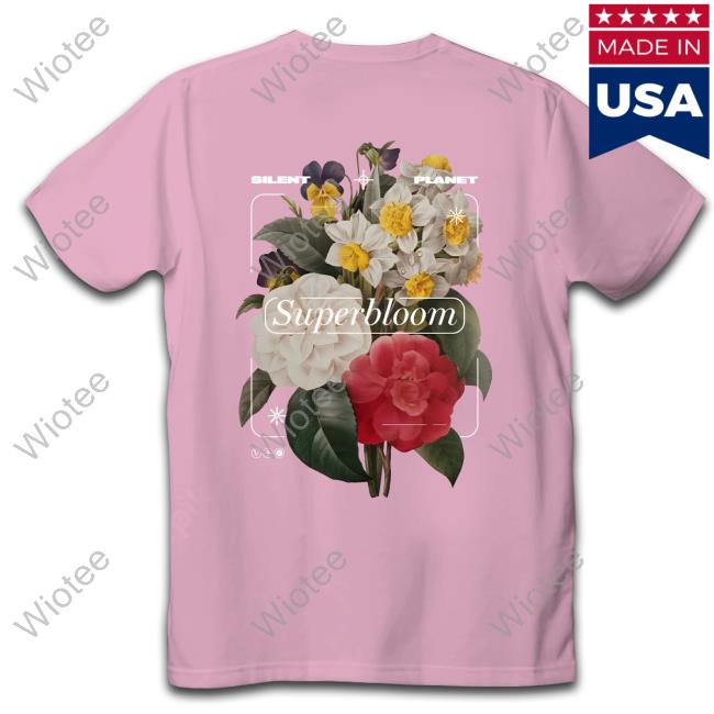 Official Silent Planet Superbloom Tee Official Silent Planet Superbloom Tee Shirt