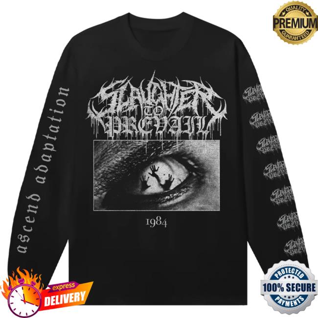 Official Sumerian Records Slaughter To Prevail Merch Store Ascend Adaptation 1984 Black Shaka Long Sleeve Shirt