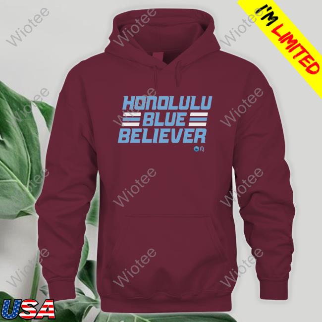 Honolulu Blue Believer Tee Shirt