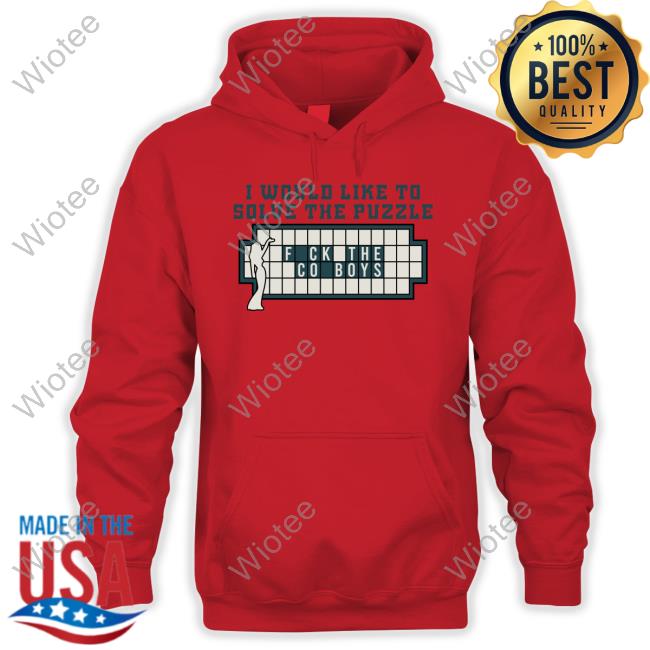 Solve The Puzzle Fuck The Cowboys Tank Top Red Da Redz I Would Like To Solve The Puzzle Fuck The Cowboys T Shirt