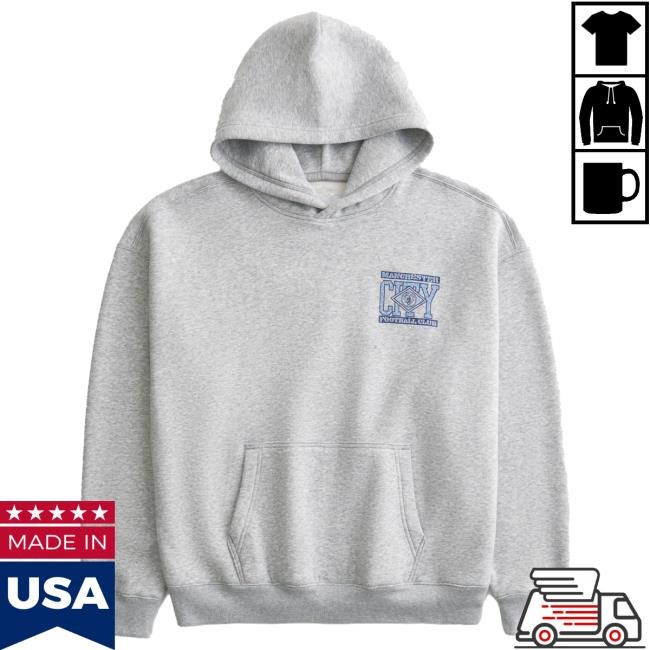 Manchester City F.C. Graphic Popover Hoodie Graphic Design | Manchester City F.C. Official | Soccer Fan Gear