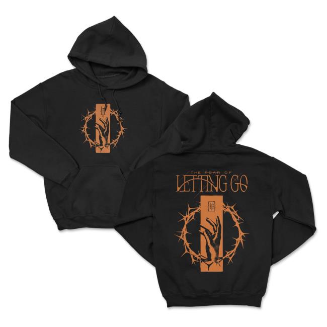 Official Hollow Front Merch Hollow Front Negative Space Sweatshirt Black