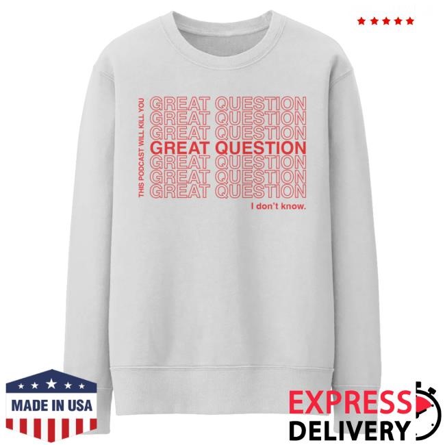 Arena Tour My Favorite Murder Great Question Crewneck Gear
