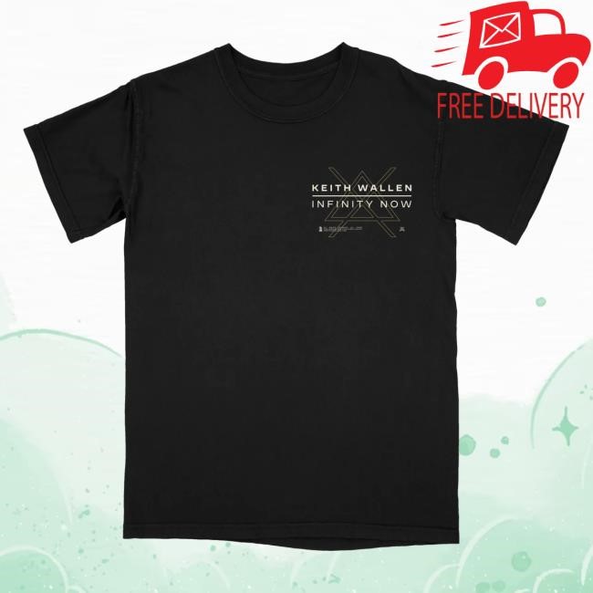 Official Rise Records Keith Wallen Infinity Now Black Tees