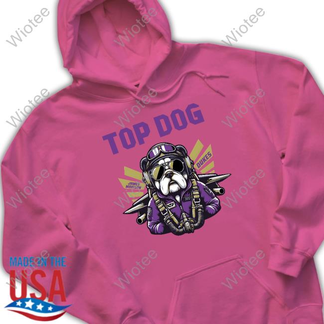 College Dropouts Merch Jmu Top Dog Bowl Shirt Official Jmu Top Dog Bowl Shirt