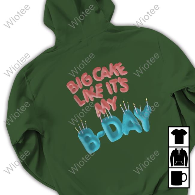 Official Latto Big Cake Like It's My B-Day Tee Official Latto Big Cake Like It's My B-Day T Shirts