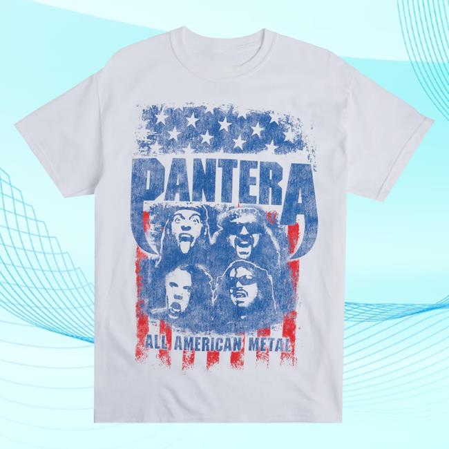 Official Pantera Merch Store Shop Pantera All American Metal Shirt 2024