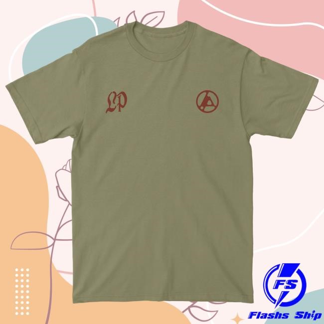 Official Linkin Park Merch Store Arch Repeat Light Olive Hot Shirt LinkinPark