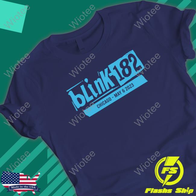 Official Blink-182 May 6 2023 Chicago Bunny Hoodie