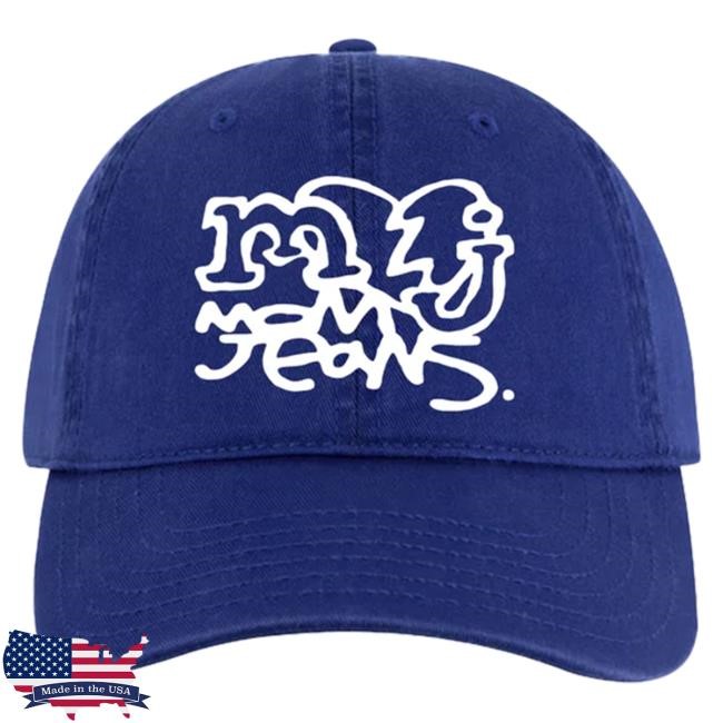 Official Mom Jeans Store MJ California 25 Tour Blue Logo Hat
