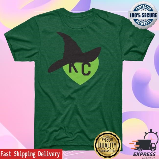 Bad Witch KC Heart Green Shirts Charlie Hustle Merch Store Official